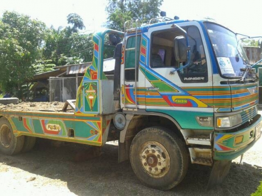 ขาย HINO FM3H สองเพลา เทเลอร์รถเกี่ยว พร้อมใช้ครับ