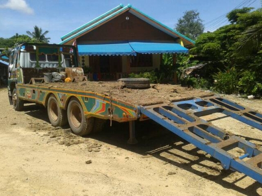 ขาย HINO FM3H สองเพลา เทเลอร์รถเกี่ยว พร้อมใช้ครับ