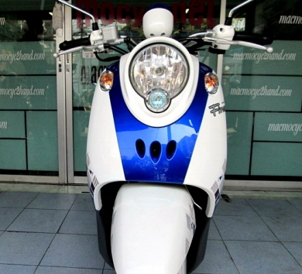 Fino สีชมพูน้ำเงินขาว ลายแฟร์ชั่น รถเดือน พ ย. ปี 55 ไมล์ 5 พันโล มีให้เลือก 2คัน แถม 2 รายการ 24900