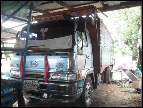 สิบล้อฮีโน่ วางเครื่อง HO7C