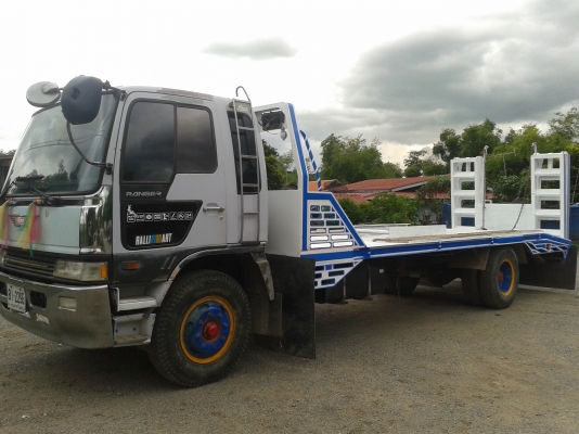 ขาย6ล้อHINOสิงห์ไฮเทคFG เครื่องHO7D195แรงหางไฮโดรลิคยาว7.20เมตรพร้อมใช้งาน