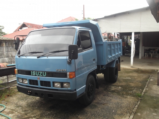 ISUZU NKR 88 แรงม้า ยกหัวได้ ปี 37 เกรีย์สั้น