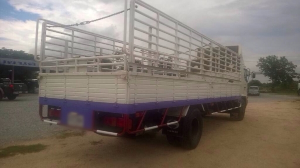 ขายรถหกล้อ HINO FG เครื่อง 220 แรง ปี 47 ช่วงกระบะยาว 7.20 เมตร ไมล์ 120,xxx ทะเบียนพร้อม