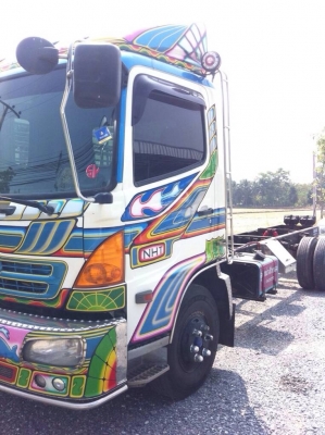 ขายหัวแชสซีหกล้อ HINO MEGA เครื่อง 150 แรง ปี 49 ทะเบียนพร้อม