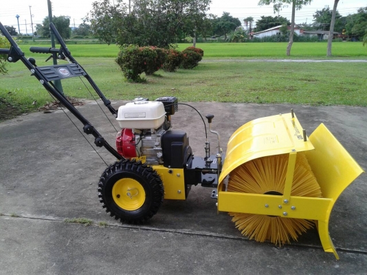 รถกวาดถนน