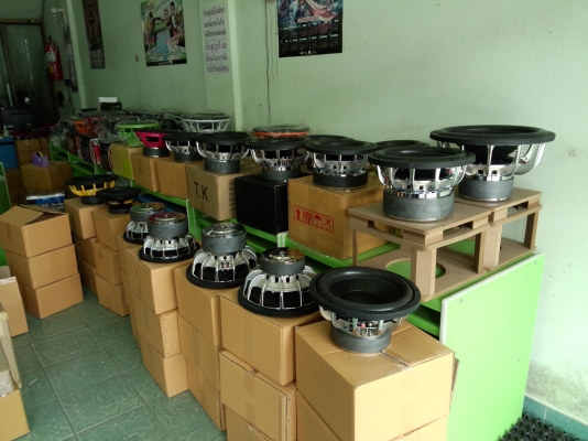 ลำโพงซับ 10-12 นิ้วโมไทยแท้ โครตแรง