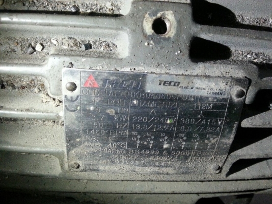 ขายเครื่องบดพลาสติก 5 แรง ยี่ห้อ Bosco