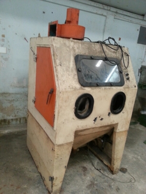 เครื่องพ่นทราย ยิงทราย ขนาดใหญ่ ตามสภาพ 0898135855