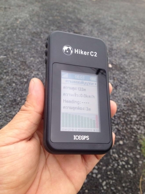 GPS FARMTECH HIKER C2 วัดพื้นที่นาระบบสัมผัส ภาษาไทย