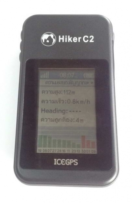 GPS FARMTECH HIKER C2 วัดพื้นที่นาระบบสัมผัส ภาษาไทย