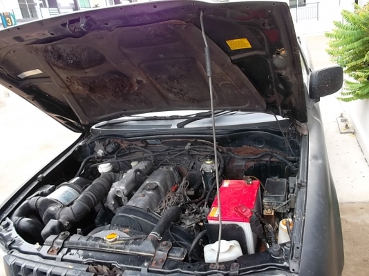 2001 MITSUBISHI, L200 STRADA 2.5  โฉม SINGLECAB สีดำ เกียร์ธรรมดา