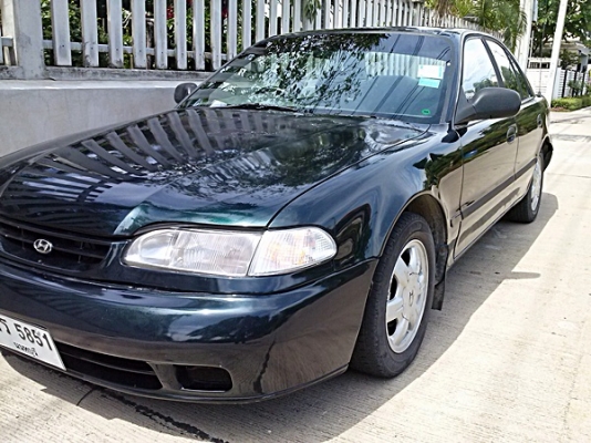 โซนาต้า ปี97 เครื่อง-เกียร์ดี แอร์เย็น สีดี  CD mp3 แก๊สLPG