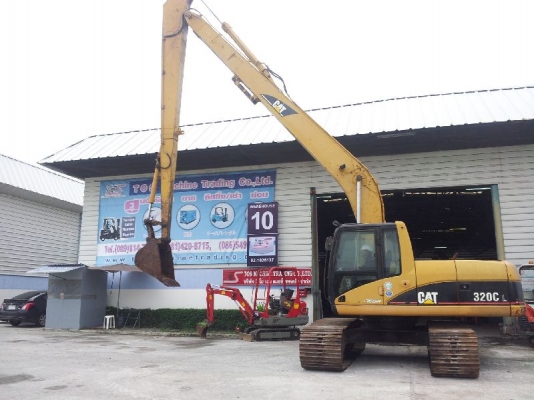 320CL # ALF00184 : รถขุดแคต แขนยาว 15m.  by กุ้ง:0813062283