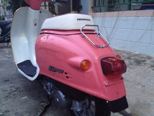 Honda Giorno 50cc (mini-vespa) สีชมพู ประกอบใหม่คับ
