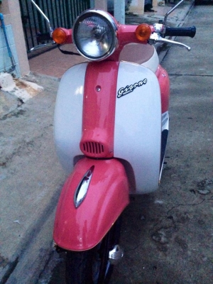 Honda Giorno 50cc (mini-vespa) สีชมพู ประกอบใหม่คับ