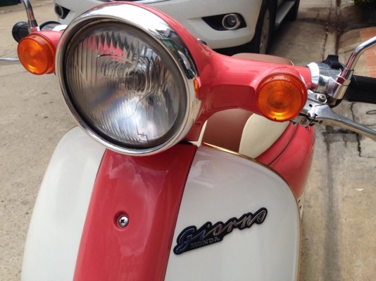 Honda Giorno 50cc (mini-vespa) สีชมพู ประกอบใหม่คับ