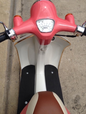 Honda Giorno 50cc (mini-vespa) สีชมพู ประกอบใหม่คับ