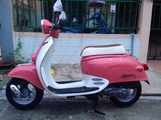 Honda Giorno 50cc (mini-vespa) สีชมพู ประกอบใหม่คับ