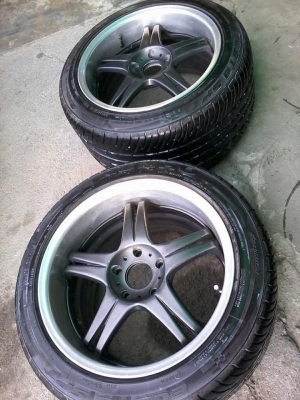 แท้ เจเปน ขอบ17 กว้าง 10.5