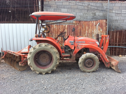 คูโบต้า L3608 4 WD 2 เพลาใบมีดตราช้างสเปเชียว ผาน6 LCS