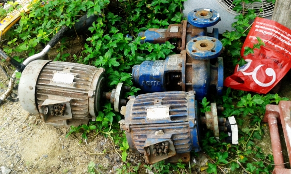 ปั๊มสูบน้ำ มอเตอร์มิซูบิชิ 5 แรง