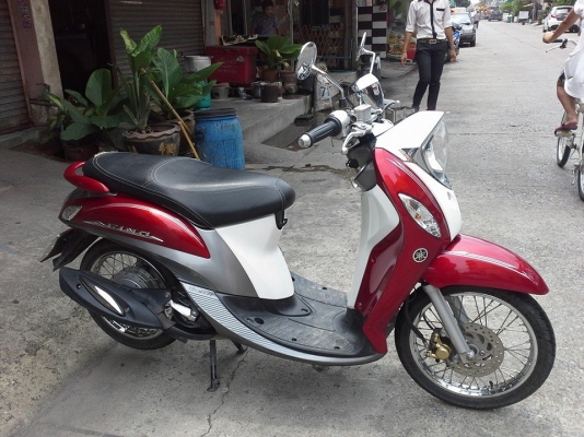 Fino ปี 57 หัวฉีด ตัวใหม่ล่าสุด เครื่องแน่นกริ๊บ ชุดสีมีแตก ต้องเปลี่ยน เปลี่ยนชุดสีแล้วเหมือนรถป้ายแดงแน่นอน หลุดจำนำ โอนไม้ได้ ต่อภาษี พรบ.ขับได้ปกติ มีเอกสารจำนำ สำเนาหน้าเล่ม บัตรเจ้าของให้ ราคา 14,