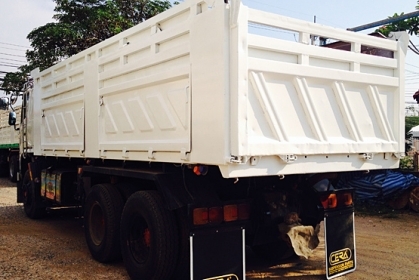 ฝากขาย HINO MEGA 320 ยูโรทู HI-Torque กระบะดัมพ์สามมิตร มีระบบลากพ่วง เครื่องเดิม เกียร์เดิม