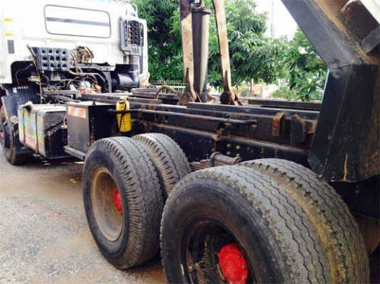 ฝากขาย HINO MEGA 320 ยูโรทู HI-Torque กระบะดัมพ์สามมิตร มีระบบลากพ่วง เครื่องเดิม เกียร์เดิม