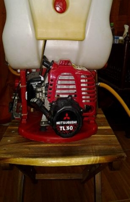 ขายเครื่องพ่นยา misubishi TL 30 ปั้ม รุ่น 708 มือสอง ขายเครื่องพ่นยา misubishi TL 30 ปั้ม รุ่น 708 มือสอง