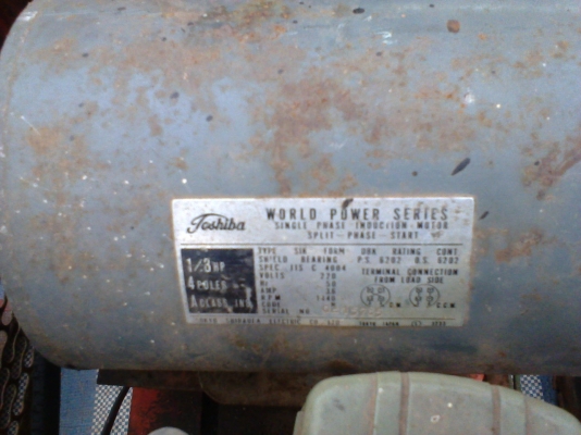 ปั้มลงCY  มอเตอร์โตชิบา