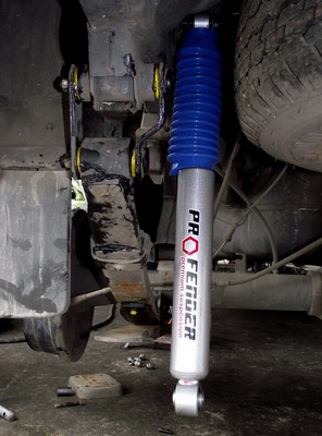 รับแก้ปัญหาช่วงล่าง รถกระบะ Ford by Shock Profender