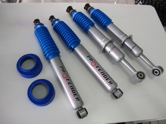 รับแก้ปัญหาช่วงล่าง รถกระบะ Ford by Shock Profender