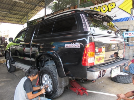 รับแก้ปัญหาช่วงล่าง รถกระบะ Vigo by Shock Profender