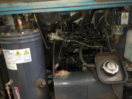 ปั้มลม AIRMAN PDS50S รุ่นใหม่ ราคาถูก นำเข้าจากญี่ปุ่นครับ