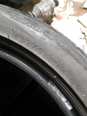 195/45R16 ฺBRIDGESTONE MY-02 sporty style ( Made in Thailand )ชุด 4 เส้น ปี2012 TEL.081-427-3941 195/45R16 ฺBRIDGESTONE MY-02 sporty style ( Made in Thailand )ชุด 4 เส้น ปี2012 TEL.081-427-3941