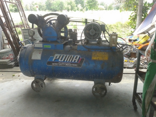 ขายปั้มลมpuma250ลิตรมอเตอร์5แรงไฟ380V