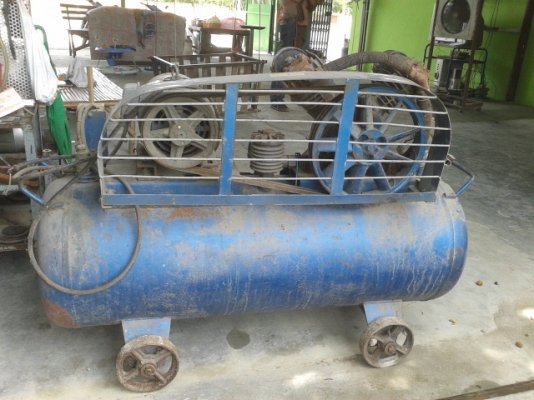 ขายปั้มลมpuma250ลิตรมอเตอร์5แรงไฟ380V