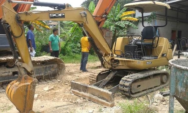 รถแบคโฮ KOMATSU PC20 รุ่น 7 รถแบคโฮ KOMATSU PC20 รุ่น 7