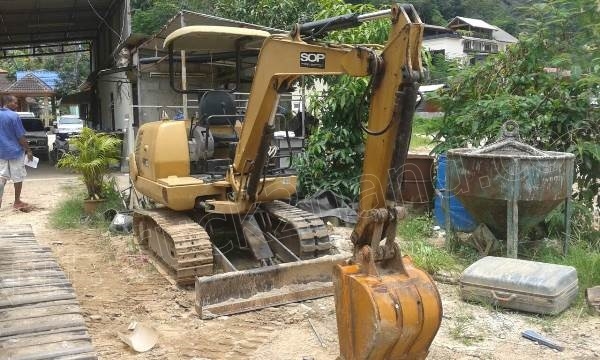 รถแบคโฮ KOMATSU PC20 รุ่น 7 รถแบคโฮ KOMATSU PC20 รุ่น 7