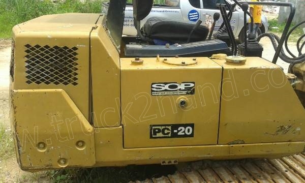 รถแบคโฮ KOMATSU PC20 รุ่น 5