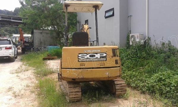 รถแบคโฮ KOMATSU PC20 รุ่น 5