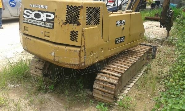 รถแบคโฮ KOMATSU PC20 รุ่น 5