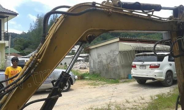 รถแบคโฮ KOMATSU PC20 รุ่น 5