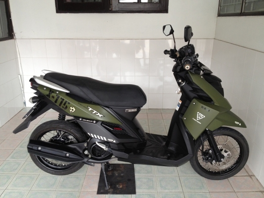 TTX รุ่นLimited ลายทหาร สีเขียวด้าน (ฟรีโอน)
