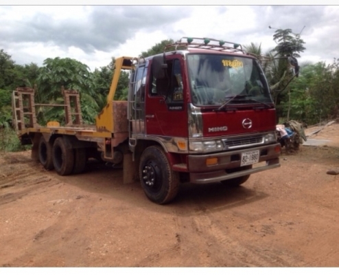 หมดกำหนดหมัดจำไว้ ขอขายต่อ สิบล้อสองเพลาท้ายลากขึ้นแม็คโคและรถเกี่ยวข้าว ราคา 830,000 - เครื่องแห้งแรงดี เครื่องHO7D 195 แรง - คัทซี KT 725 คัทซีสวย ไม่พุ ไม่บวม - หัว1J สีสวยเงา สีไม่แตก ไม่พอง - เบรคทิฟฟี่ พวงมาลัยเพลาเวอร์ รถพร้อมใช้งาน   ติดต่อ : 089-