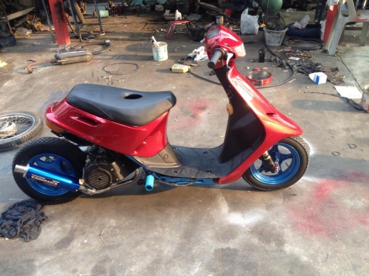 ขายรถป็อป DIO เปลี่ยน เครื่องใหม่ JRD 125  9000 บาท