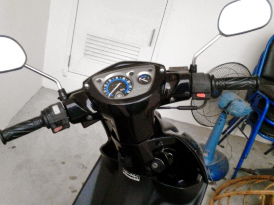 nouvo mx 125 สีน้ำดำ รถบ้าน เครื่องเดิมๆ  15,000 บาท ต่อรองได้