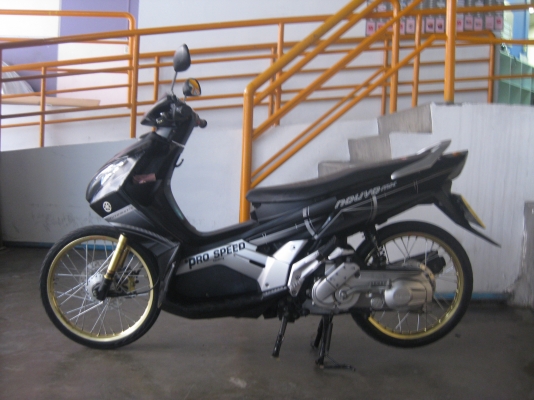 nouvo mx 125 สีน้ำดำ รถบ้าน เครื่องเดิมๆ  15,000 บาท ต่อรองได้