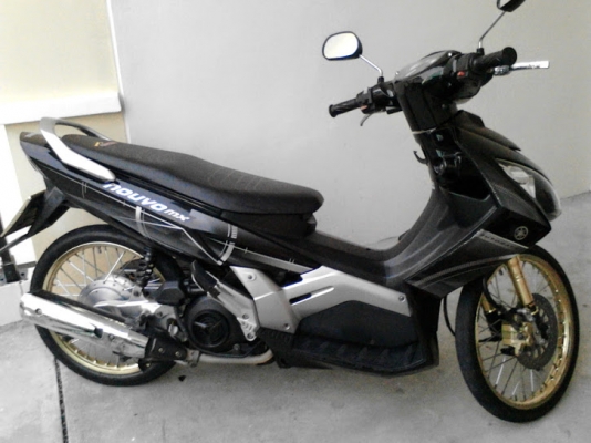 nouvo mx 125 สีน้ำดำ รถบ้าน เครื่องเดิมๆ  15,000 บาท ต่อรองได้