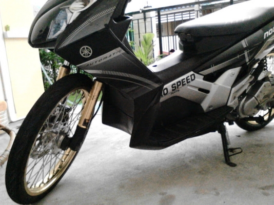 nouvo mx 125 สีน้ำดำ รถบ้าน เครื่องเดิมๆ  15,000 บาท ต่อรองได้